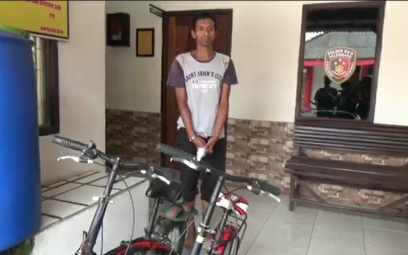 Istri Ngambek Minta Sepeda, Pria Ini Ditangkap karena Mencuri di Rumah Polisi