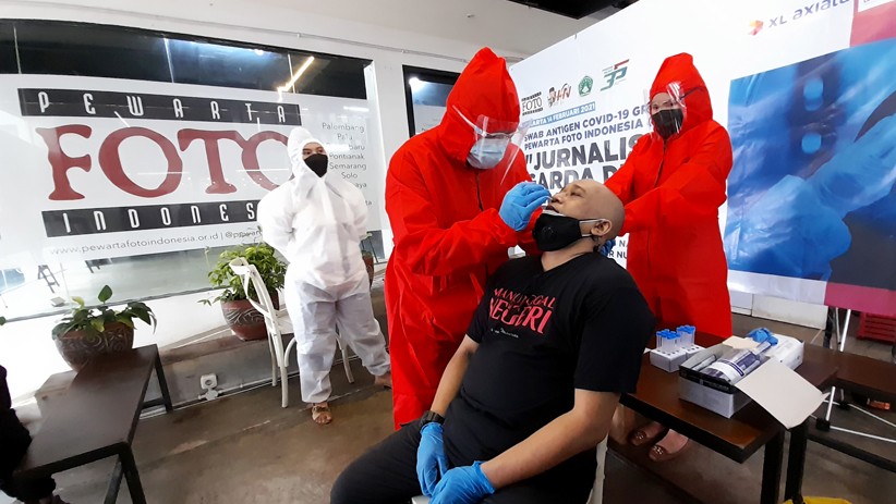 Gelar Swab Antigen Gratis, PFI Ungkapkan Kasih Sayang kepada Tenaga Kesehatan - Bagian 2