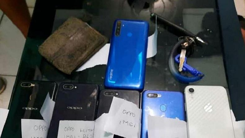 Polisi Tangkap Pencuri Spesialis Pencuri HP di Gelanggang Remaja Gorontalo