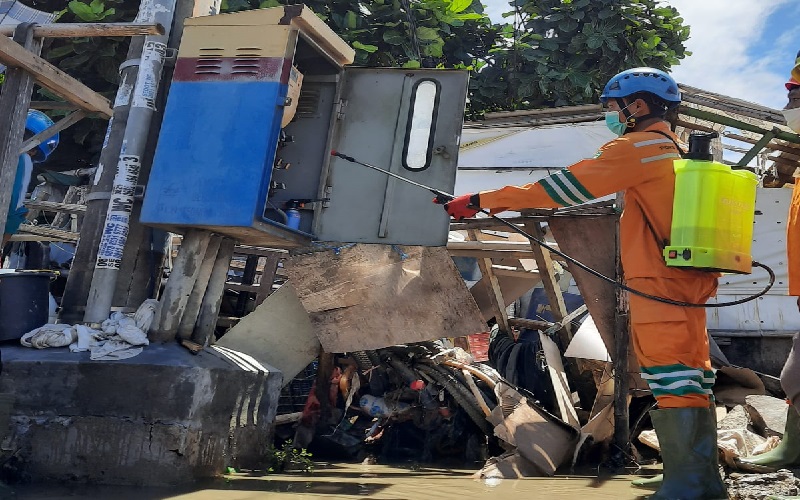 PLN Klaim Pemulihan Listrik Pascabanjir di Jawa Barat Hampir 100 Persen 
