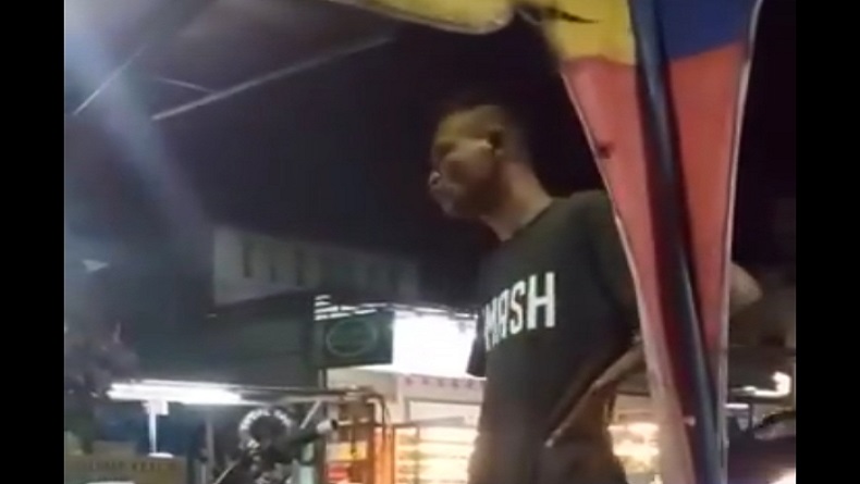 Viral Video Preman Peras Pedagang Kaki Lima di Kota Medan