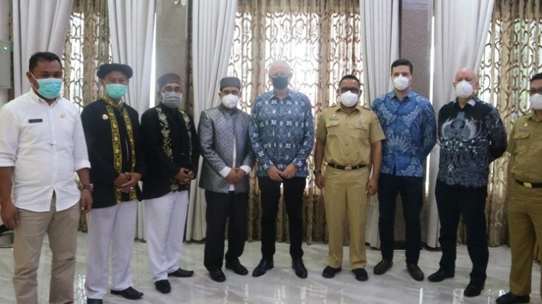 Bahas Kedatangan Kapal Sebastian El Cano, Dubes Spanyol untuk Indonesia Kunjungi Malut