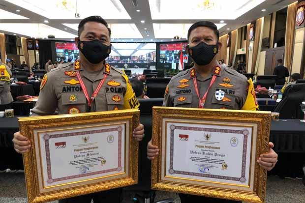 Mantab, Empat Polres di DIY Diganjar Penghargaan Layanan Publik dari Menpan RB