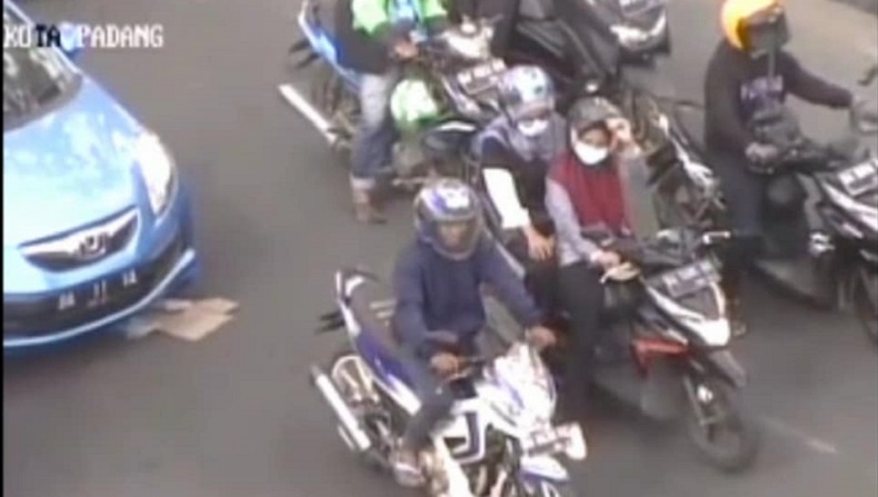 Tak Pakai Helm dan Masker saat Berkendara di Padang, Jangan Kaget Ditegur lewat Speaker