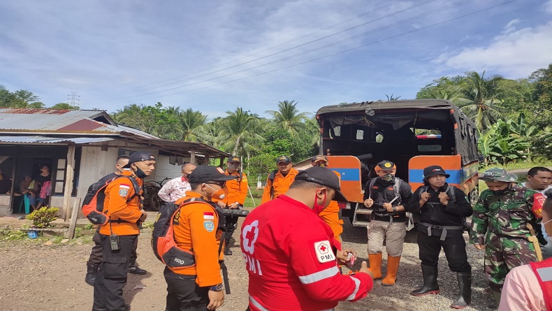 Warga Bolsel Hilang di Kebun Ditemukan Tim SAR Gabungan dalam Kondisi  Selamat