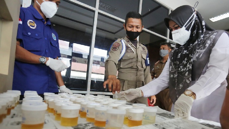 Pascates Urine, 173 Personel Satpol PP Banda Aceh Negatif Narkoba