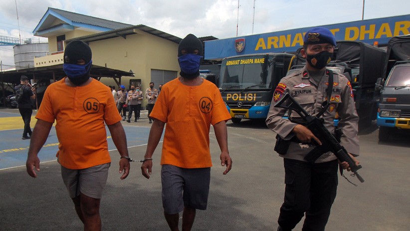 Jual Ribuan Detonator Peledak Ikan, 2 Tersangka Ditahan Ditpolairud Polda Jatim