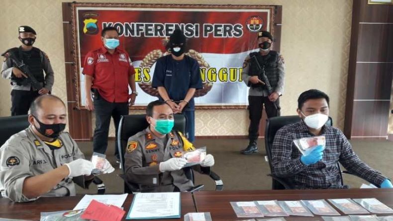Bawa Ratusan Lembar Upal, Warga Wonosobo Ditangkap Polisi  
