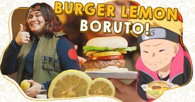 Cara Bikin Super Sour Lemon Burger, Makanan yang Ada di Film Anime