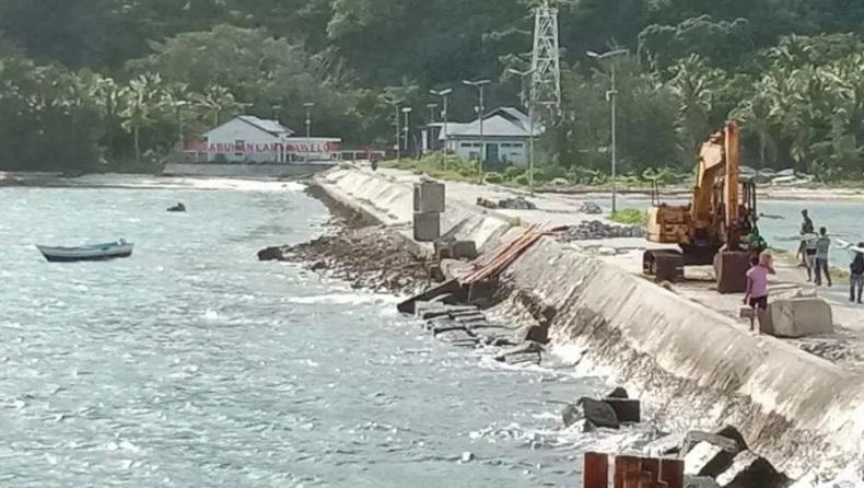  Rusak Parah sejak 2015, Dermaga Pelabuhan Laut Pulau Dawelor MBD Segera Diperbaiki
