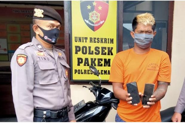 title Tak Kapok Masuk Bui, Residivis Ini Curi Handphone Warga yang Sedang Tidur Tak Kapok Masuk Bui, Residivis Ini Curi Handphone Warga yang Sedang Tidur
