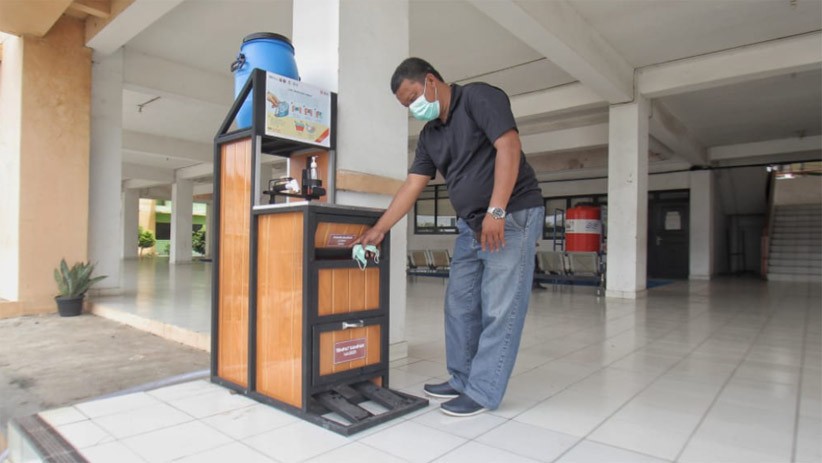 BNI dan Satgas Covid-19 Siapkan Tempat Khusus Pembuangan Masker Medis - Bagian 3