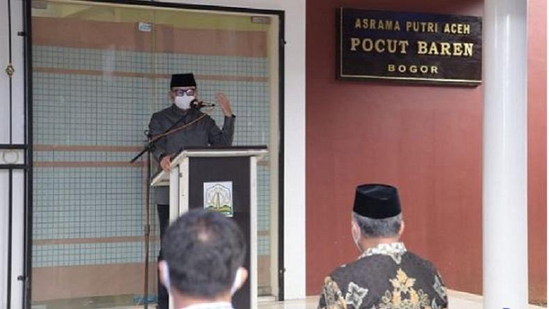 Gubernur Aceh Nova Iriansyah Resmikan 7 Asrama Mahasiswa Tersebar di Jawa-Sumatra