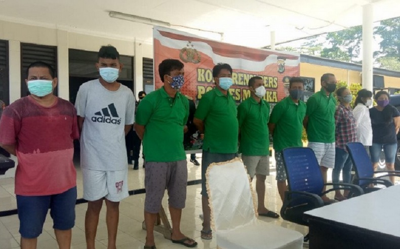 Hendak Transaksi Narkoba, 2 Pria di Mimika Papua Ditangkap