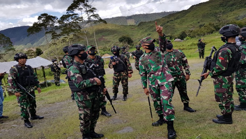 Beredar Kabar Prajurit TNI Gugur Ditembak KKB di Nduga, Pangdam Cenderawasih: Itu Hoaks