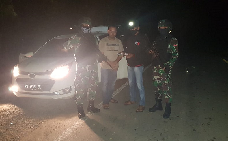 Satgas Pamtas Sergap Seorang Pengedar Narkoba di Perbatasan Indonesia-Malaysia