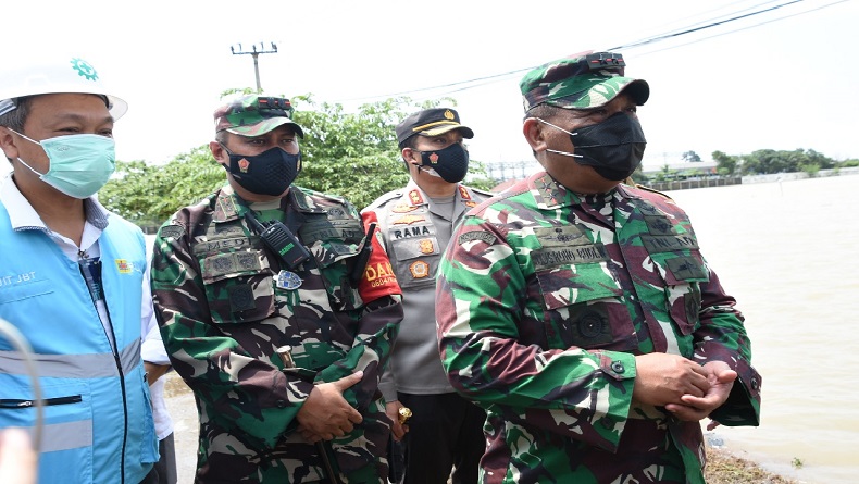 Pangdam III/Siliwangi: Prajurit Siap Perbaiki Tanggul Citarum di Karawang