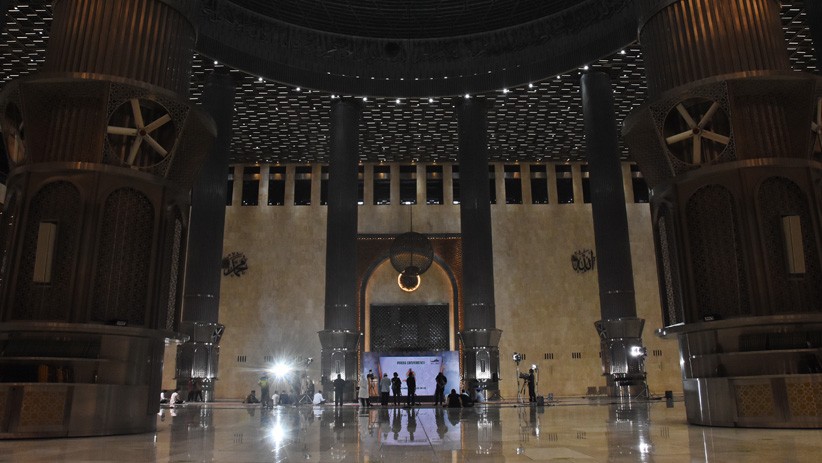 Masjid Istiqlal Milad ke-43, Begini Tampilan Baru yang Lebih Artistik - Bagian 3