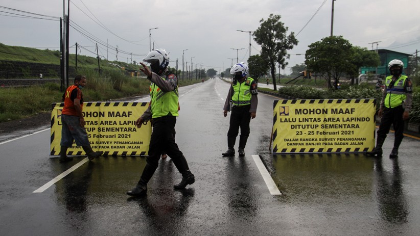 Jalan Raya Porong Tutup hingga 25 Februari 2021 - Bagian 1