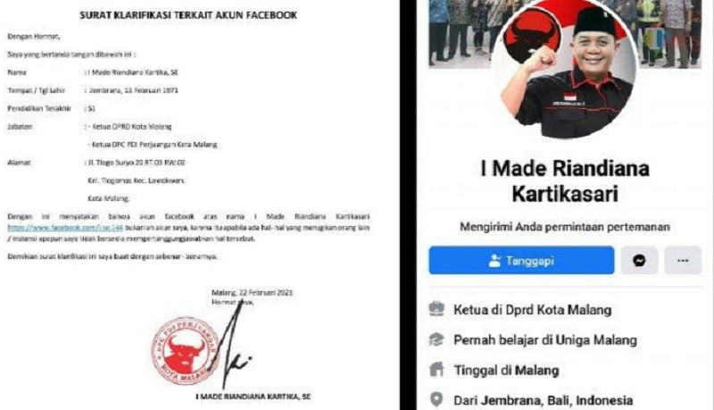 Heboh, Pinjaman  Online Fiktif Catut Nama Ketua DPRD Kota Malang