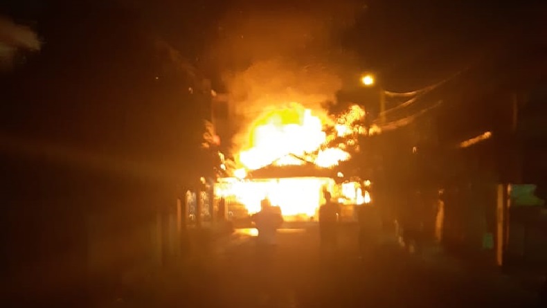 Gegara Hairdryer, Satu Rumah dan Motor di Antapani Ludes Terbakar