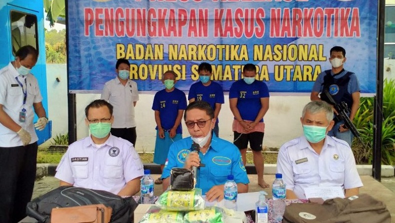 BNN Gagalkan Pengiriman Paket Pisang Salai Isi Sabu di Bandara Kualanamu