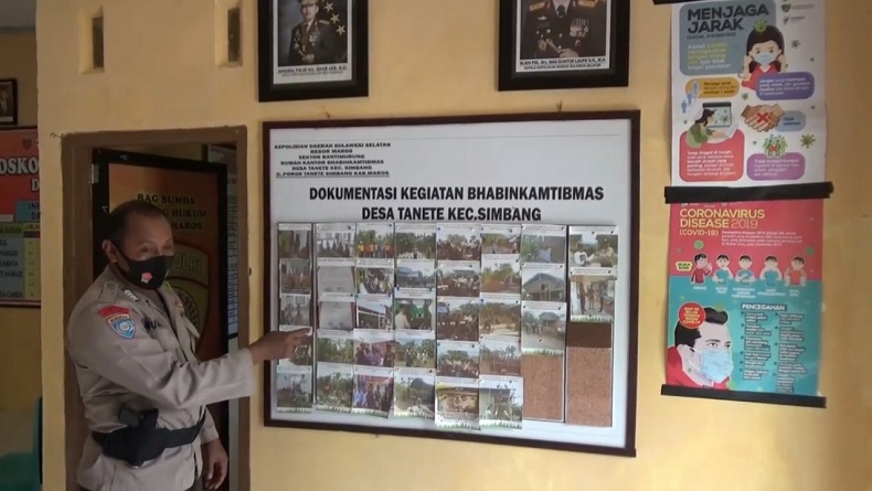 Polisi di Maros Bangun Rumah Bhabinkamtibmas di Lahan Seluas 2 Hektare