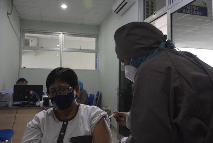 Wartawan Sleman Divaksin Covid-19, Dinkes: Bisa Sebarkan Informasi Manfaat Vaksinasi