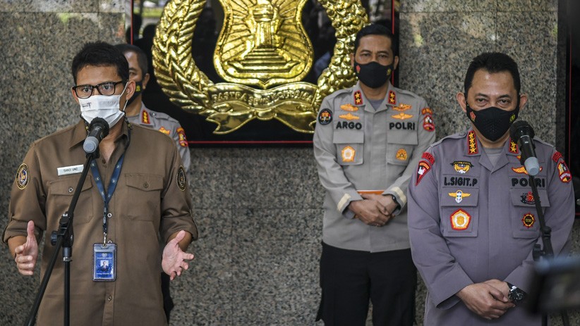 Menparekraf dan Kapolri Bahas Persiapan Kegiatan 5 Destinasi Wisata Super Prioritas  - Bagian 2