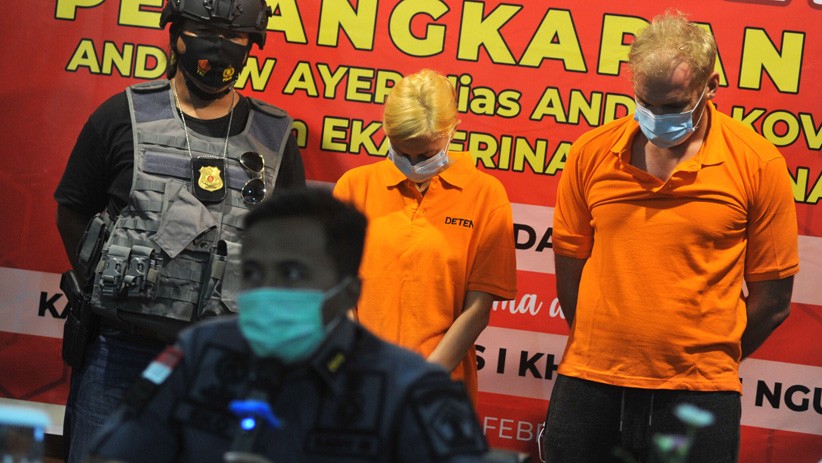 Warga Rusia Buronan Interpol Kembali Ditangkap Imigrasi Ngurah Rai - Bagian 2