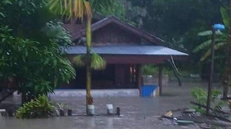 Belasan Rumah Warga dan Sekolah SD di Sarmi Terendam Banjir