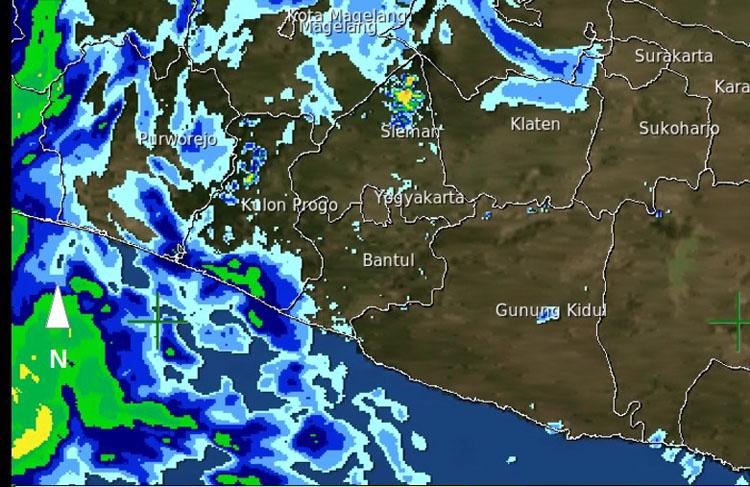 DIY akan Diguyur Hujan dan Angin Kencang, Begini Penjelasan BMKG