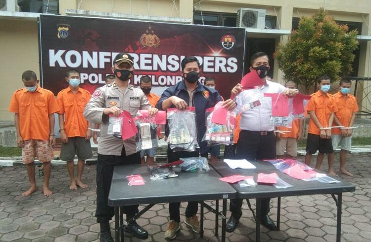 Tangkap 11 Pengedar Obat-Obatan Terlarang, Polres Kulonprogo Sita 1.359 Pil Yarindo