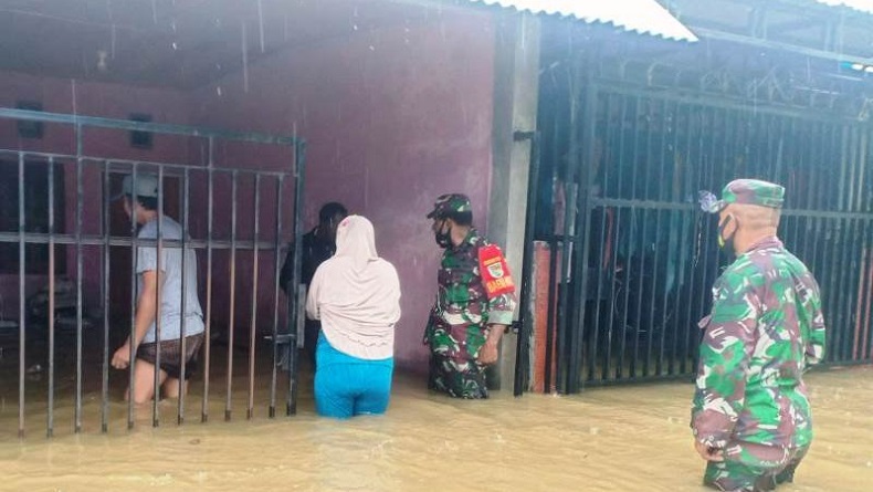 Banjir Lagi-Lagi Rendam Perumahan BTN Sentani Jayapura