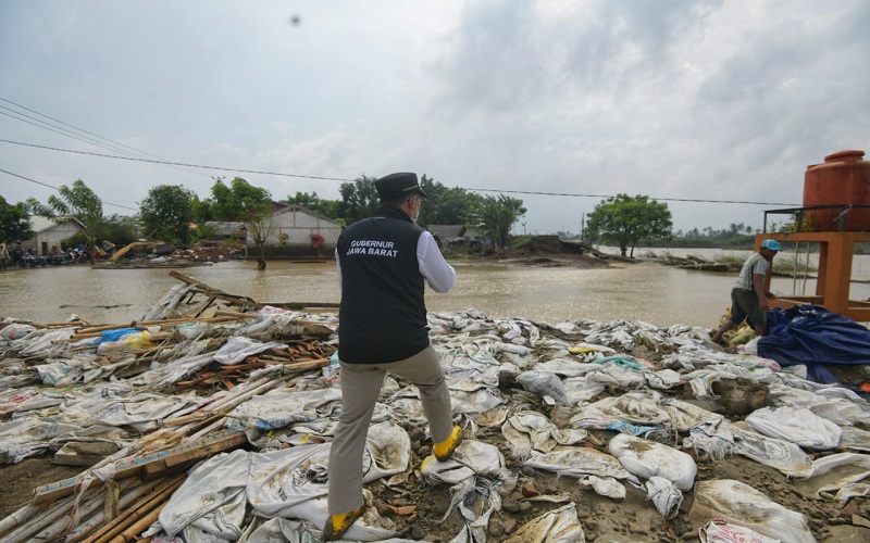 Karawang-Bekasi Diterjang Banjir, Luapan Air Sungai Citarum 1.300 Meter Kubik