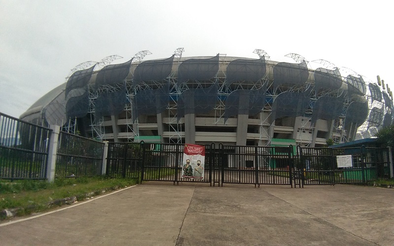 Isu Kolam Ikan di GBLA, Intip Penampakan Terkini Stadion Termegah di Bandung Itu