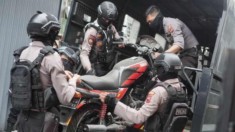 Polresta Solo Sita 47 Sepeda Motor Hasil Kejahatan - Bagian 1