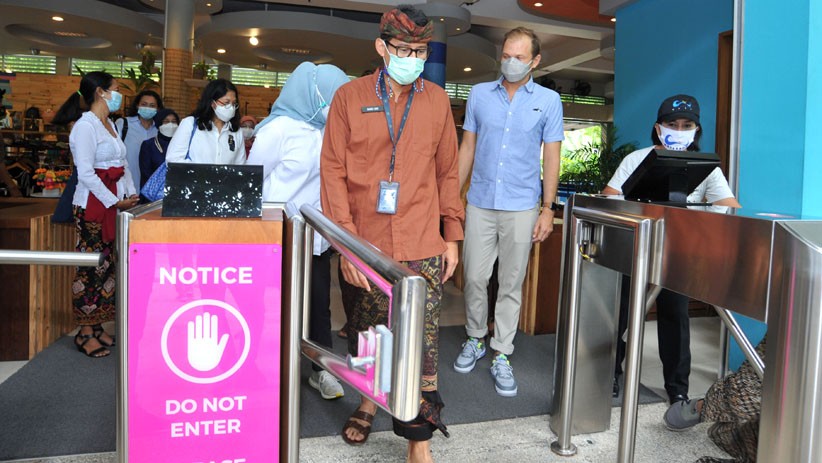 5 Kawasan Wisata di Bali Jadi Lokasi Vaksinasi Covid-19