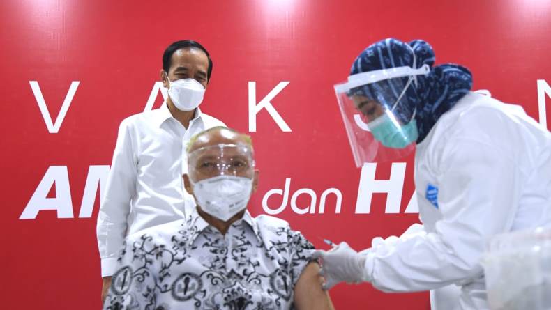 Presiden Jokowi Akan Memantau Pelaksanaan Vaksinasi Massal di Yogyakarta
