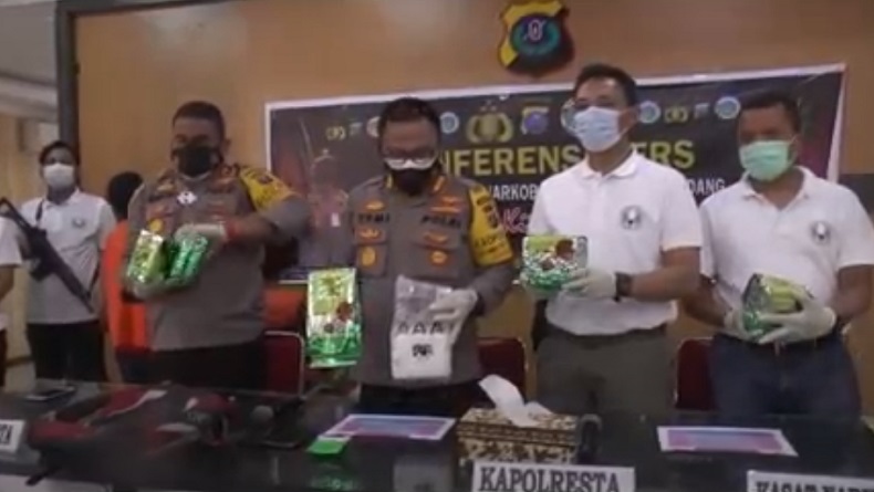 2 Kurir Sabu Jaringan Tanjungbalai-Medan Ditangkap, 1 Ditembak
