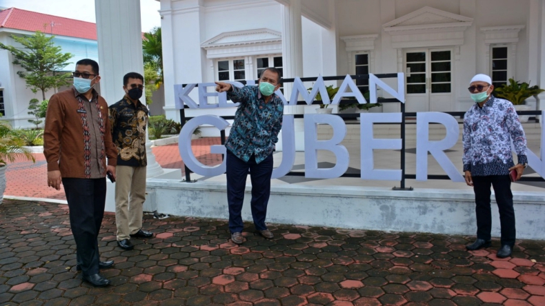 Rumah Dinas Gubernur Sumatera Barat dipersiapkan untuk ditempati (Rus Akbar/MNC Portal)