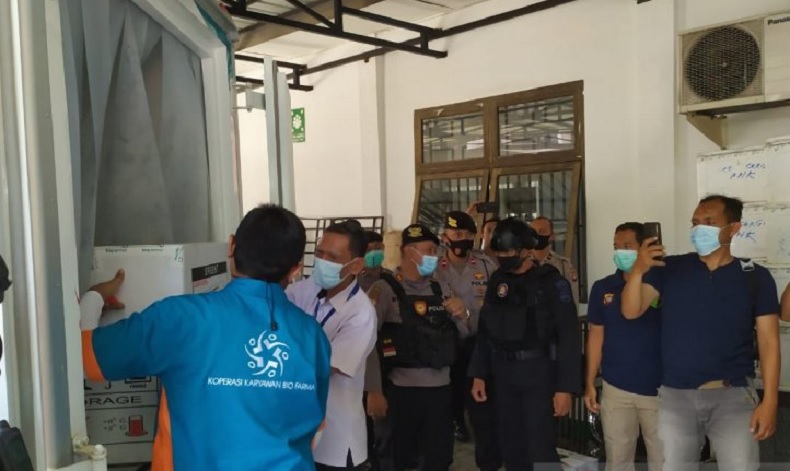 Tahap Kedua, Kalbar Kembali Terima 8.780 Vial Vaksin Covid-19