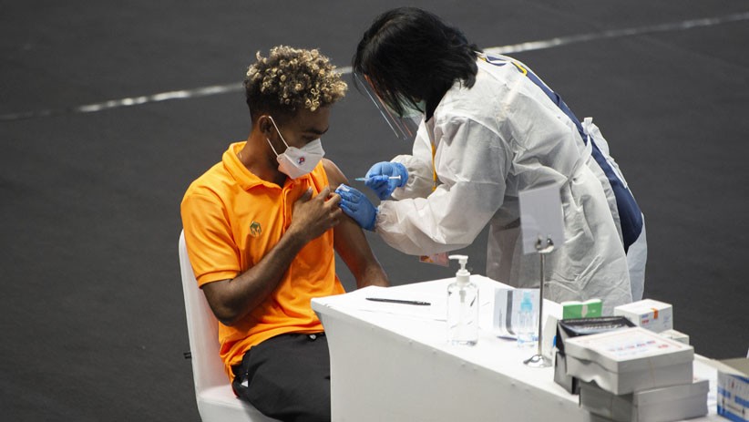 Ratusan Atlet dan Ofisial Disuntik Vaksin Covid-19 - Bagian 2