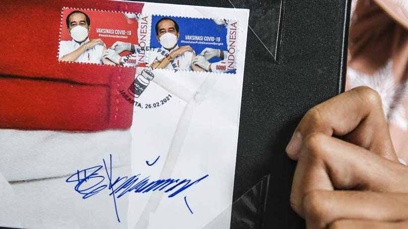 Penampakan Prangko Edisi Vaksinasi Nasional Covid-19 - Bagian 1