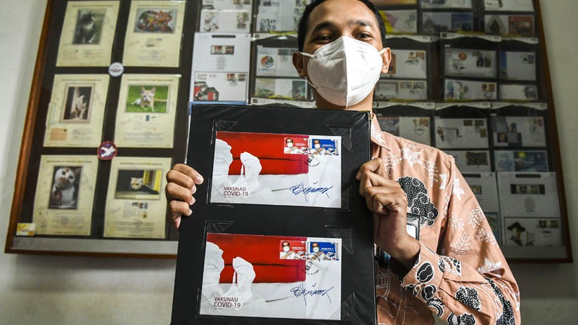 Penampakan Prangko Edisi Vaksinasi Nasional Covid-19 - Bagian 3