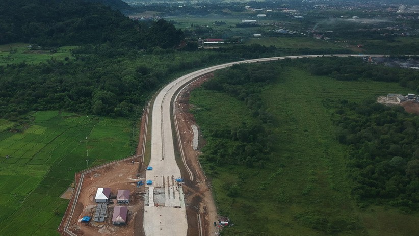 Progres Pembangunan Jalan Tol Padang-Pekanbaru Sepanjang 32,4 Kilometer - Bagian 1