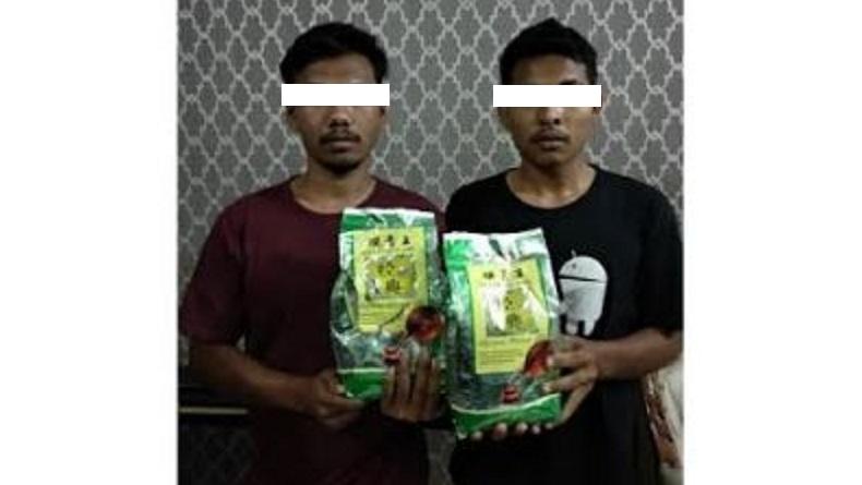 Polda Sumut Tangkap 2 Pengedar Narkoba Warga Aceh, Barang Bukti Sabu 2 Kg Disita
