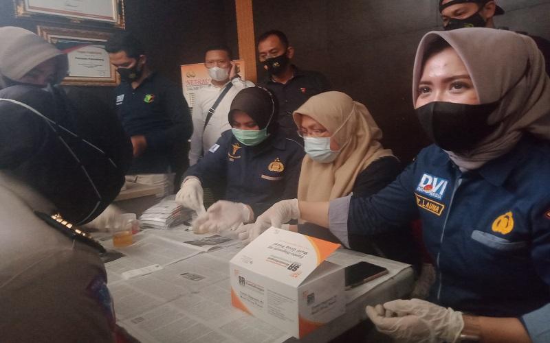 96 Polwan Polrestabes Palembang Dites Urine, Hasilnya Seragam 