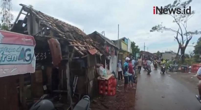 Angin Kencang saat Hujan Deras di Klaten, Sejumlah Rumah Rusak 