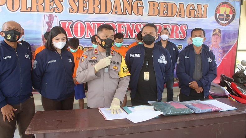 Perkosa Remaja 14 Tahun, 5 Pemuda Sergai Ditangkap Polisi